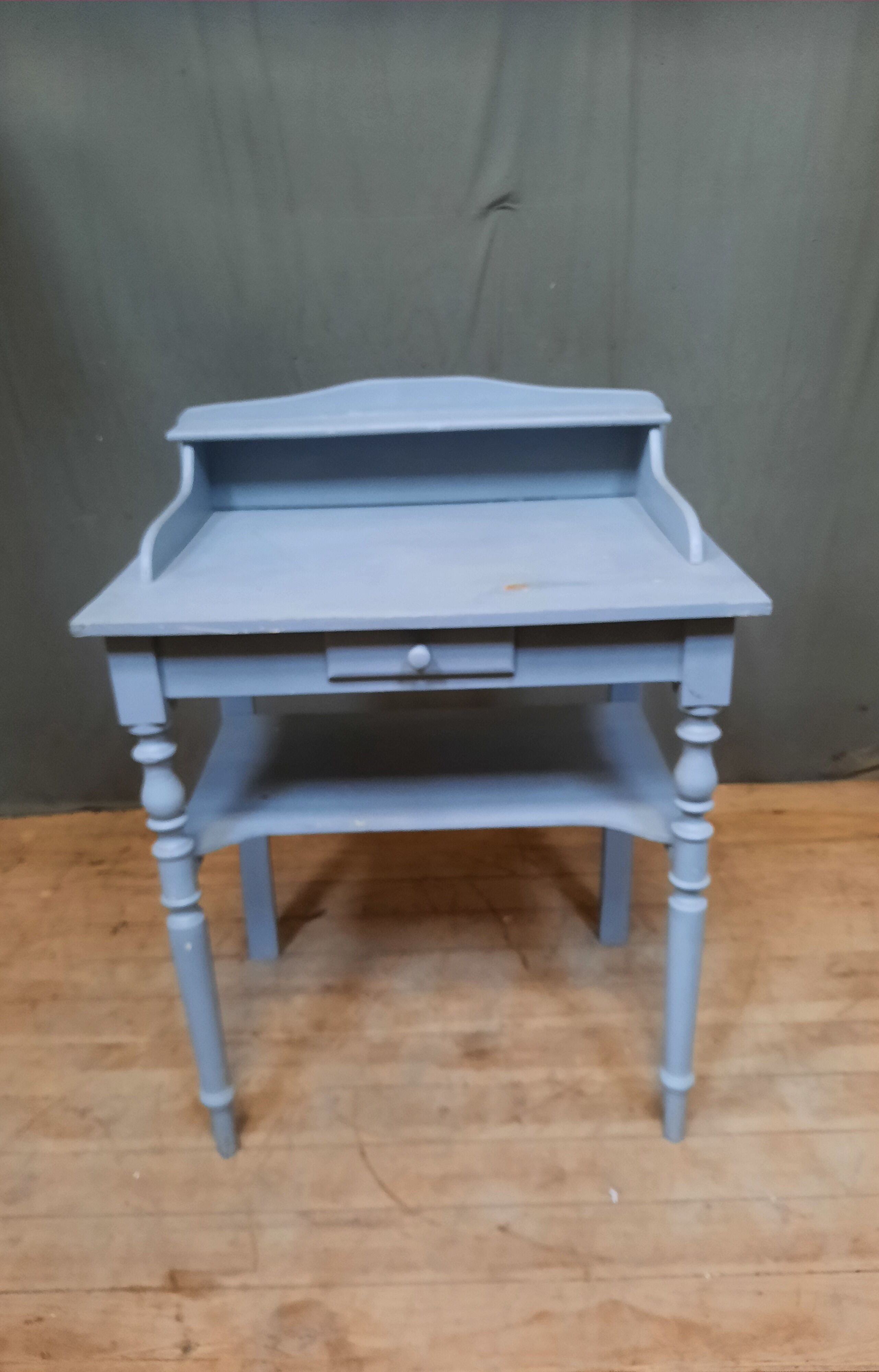 Painted wooden desk