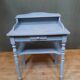 Painted wooden desk