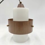 Vintage glass pendant light