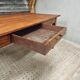 Antique dining table, rural oak table 90 x 200 cm