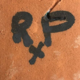 Plat signé R.P. Robert Picault Vallauris vintage