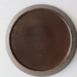 Flat round dish sandstone from niderviller vintage mesh model