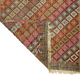 Anatolian handmade kilim rug 230 cm x 146 cm