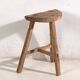 Antique Chinese stool in wood – end of the Qing dynasty (c.1900) #2