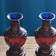 Cinnabar vases