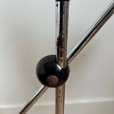 Vintage chrome metal desk lamp