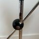 Vintage chrome metal desk lamp