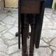 Side table with flaps