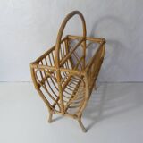 porte revue en rotin