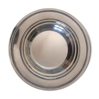 Crystal and silver metalding butter