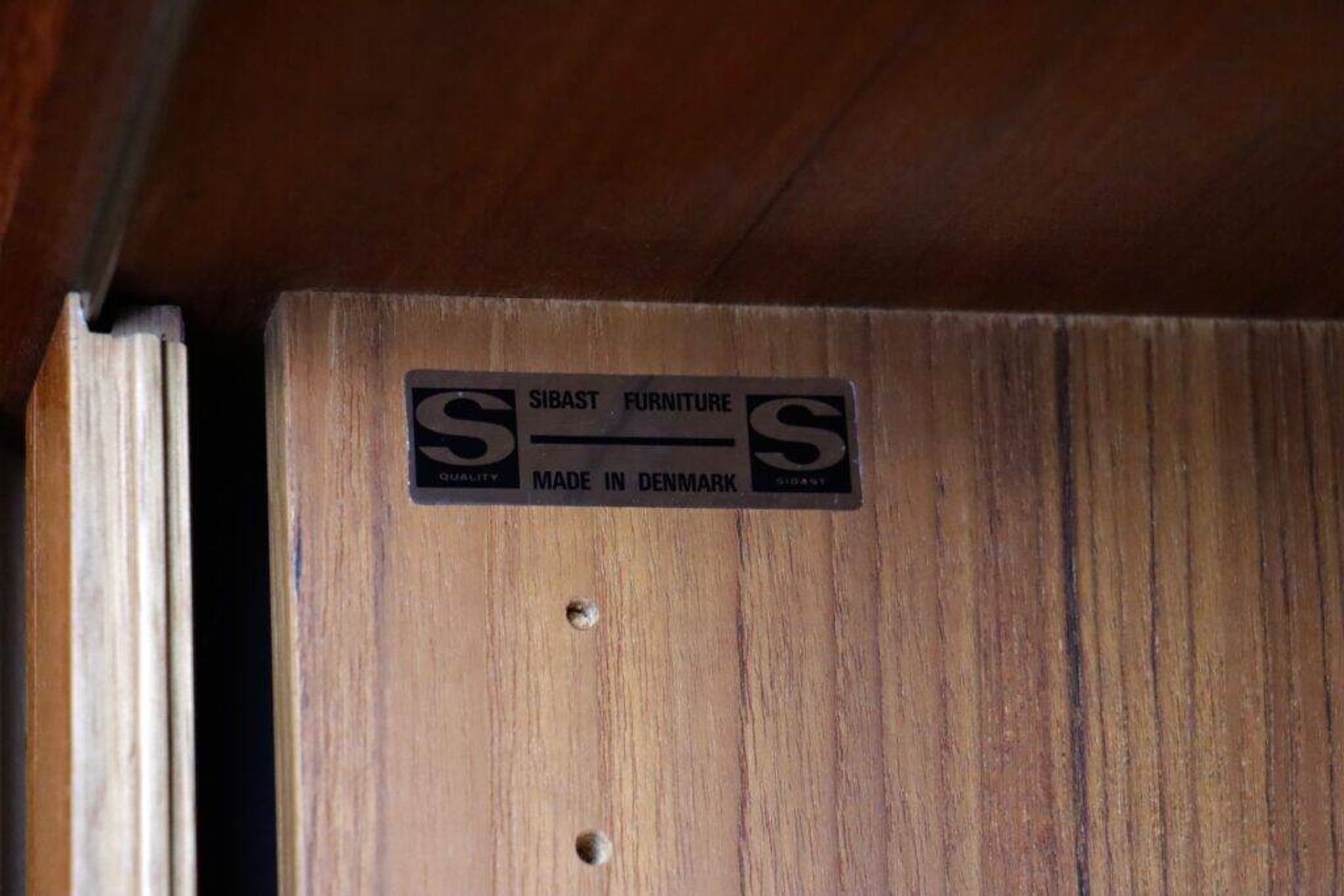 Buffet Arne Vodder Modèle 75 pour Sibast Mobler années 1960.