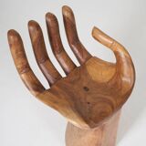Solid wood hand chair