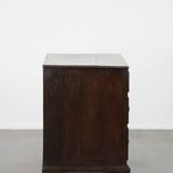 Subtle English Antique Oak Chest from the 18th Century