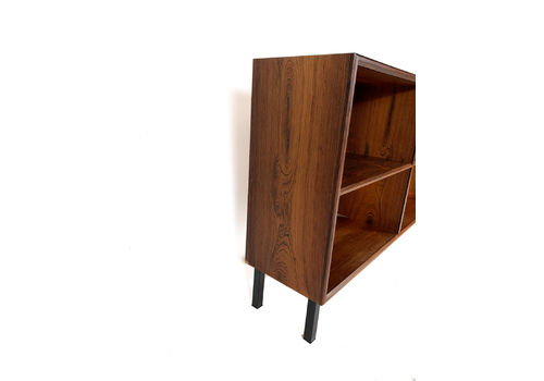 Rosewood Bookcase Solid Frame, Hellerup, Denmark 1960s