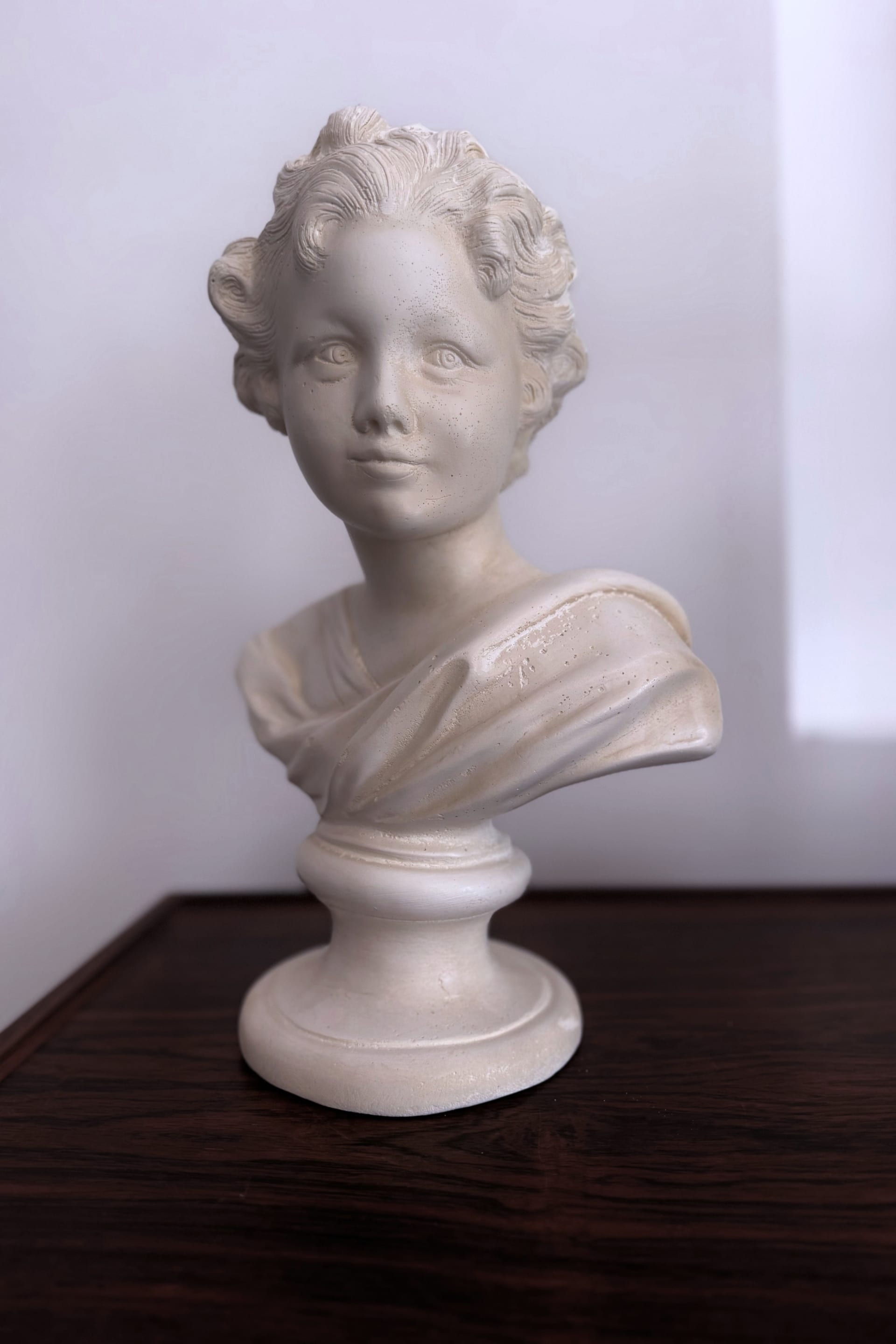 Plaster bust