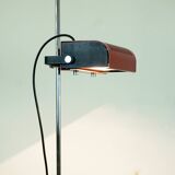 Red Italian Space Age Adjustable Spot Floor Lamp