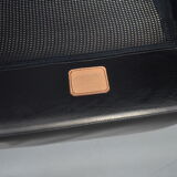 Zanotta 'Onda' 3-seater sofa in black leather