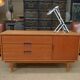 Small vintage teak low cabinet 1960