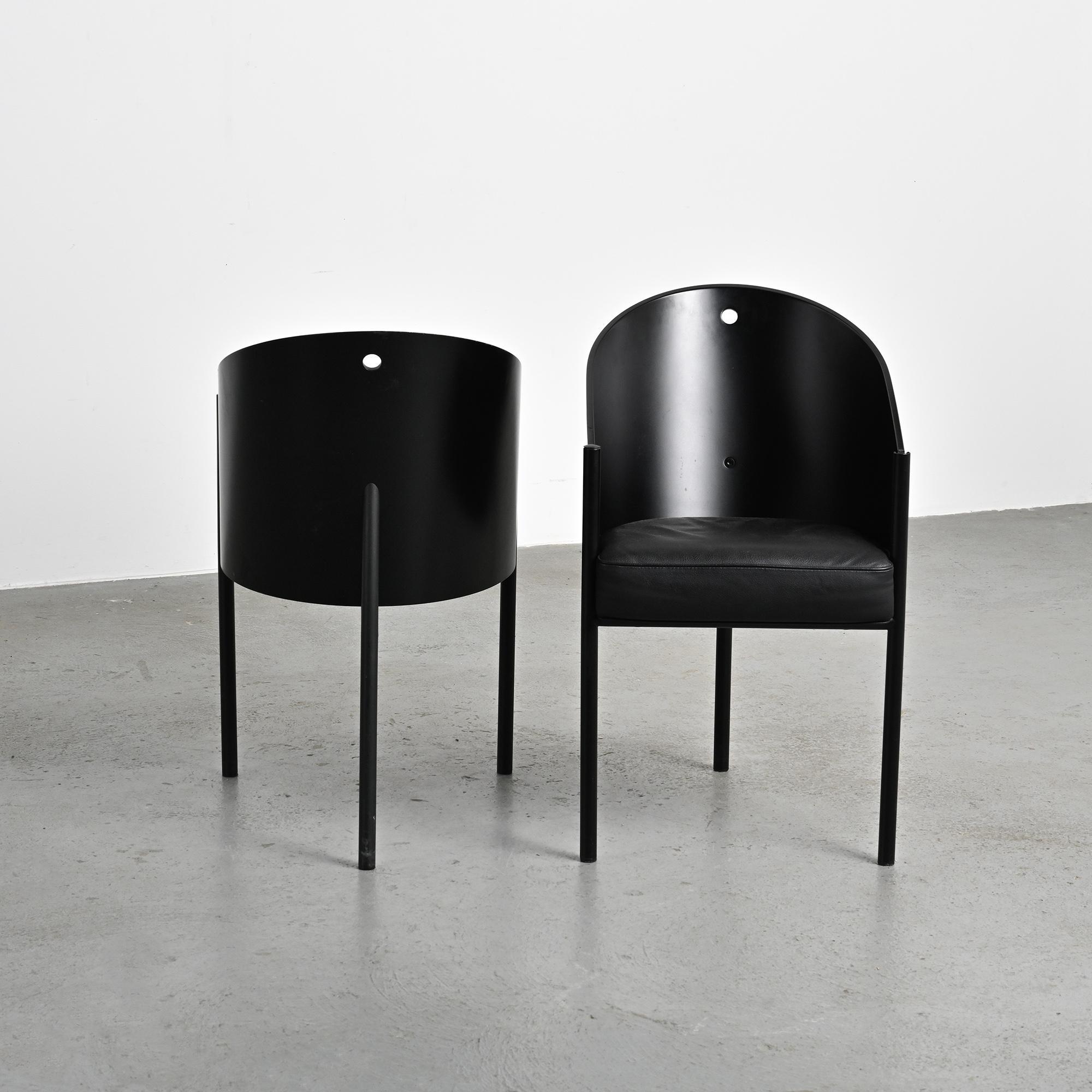 Pair of Costes armchairs by Philippe Starck, circa 1984.