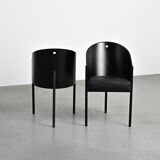 Pair of Costes armchairs by Philippe Starck, circa 1984.