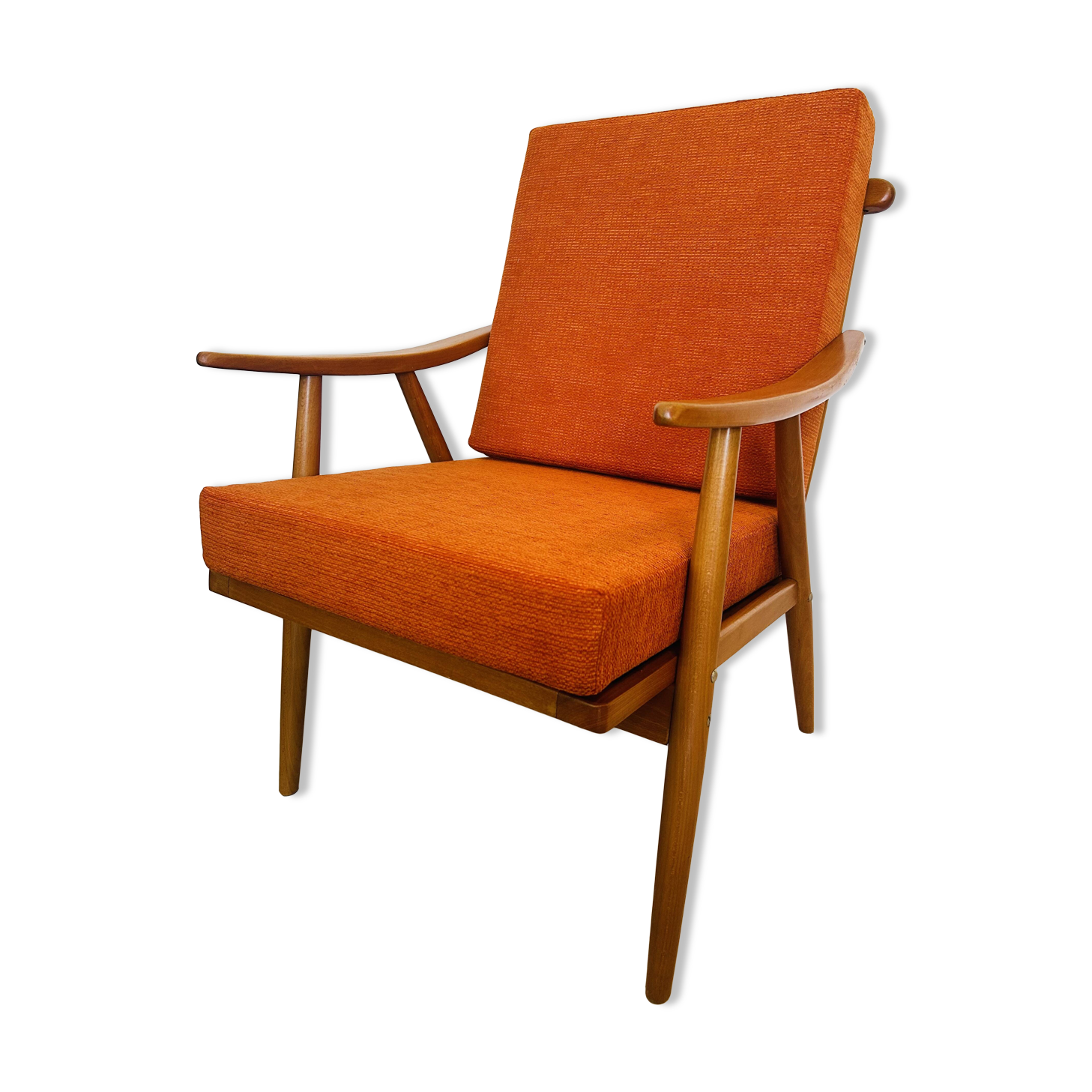 Mid-Century Armchair by Jaroslav Šmidek for TON, 1970’s