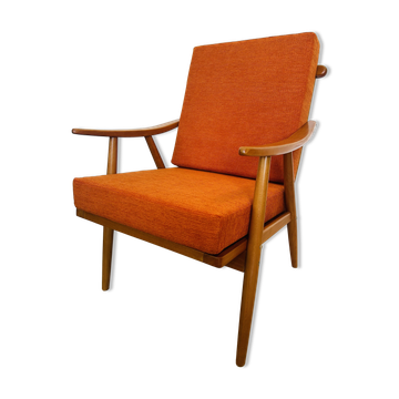 Mid-Century Armchair by Jaroslav Šmidek for TON, 1970’s