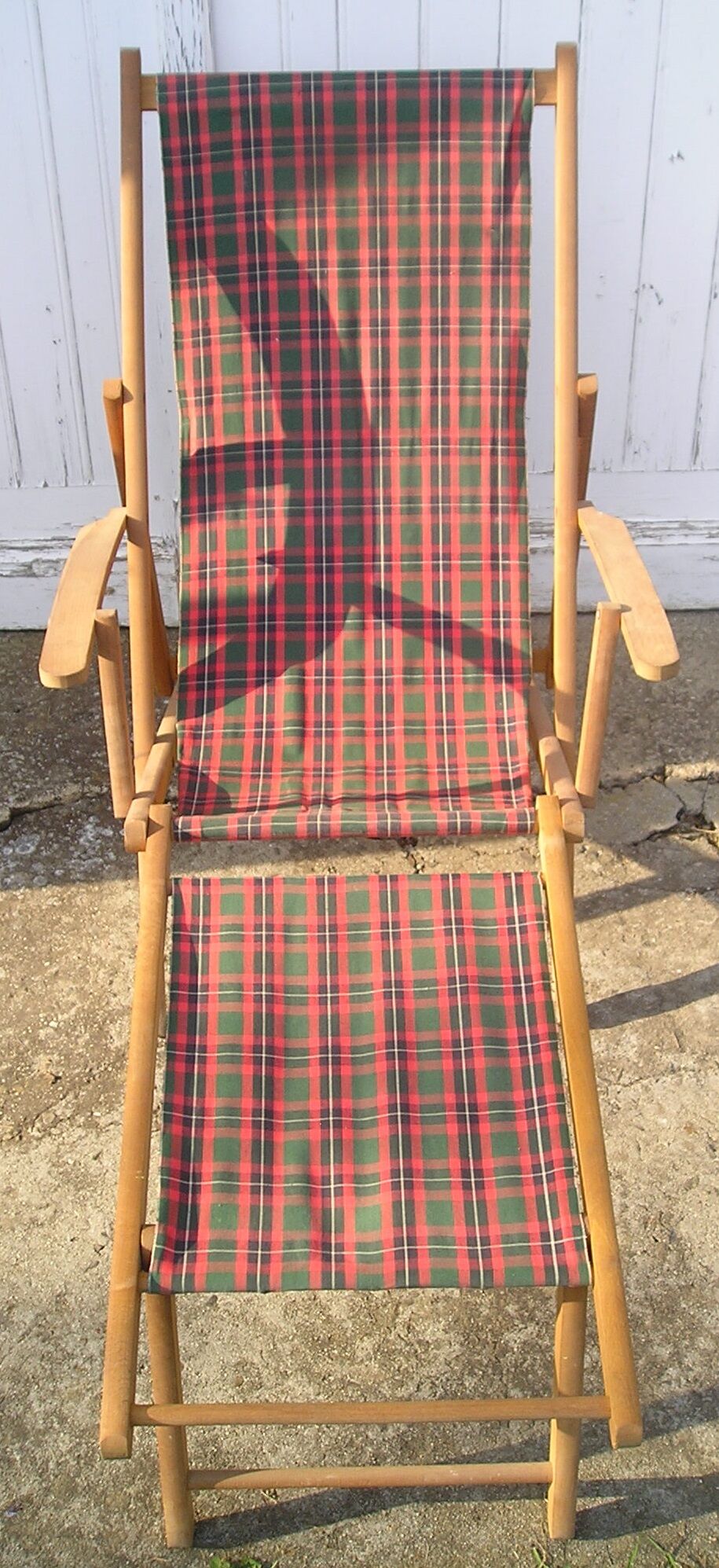 70s/80s folding garden long chair