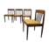Set of 4 dining room chairs