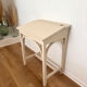 Antique school desk with inkwell