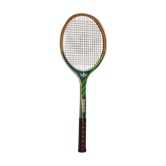 Vintage Adidas Tennis Racket - Green and White