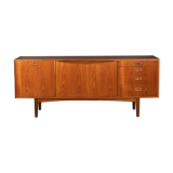 Retro Teak 1960s Long Danish Style Mid Century Sideboard