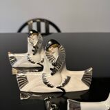 Knife holders (set of 10), Pierrot & Colombine