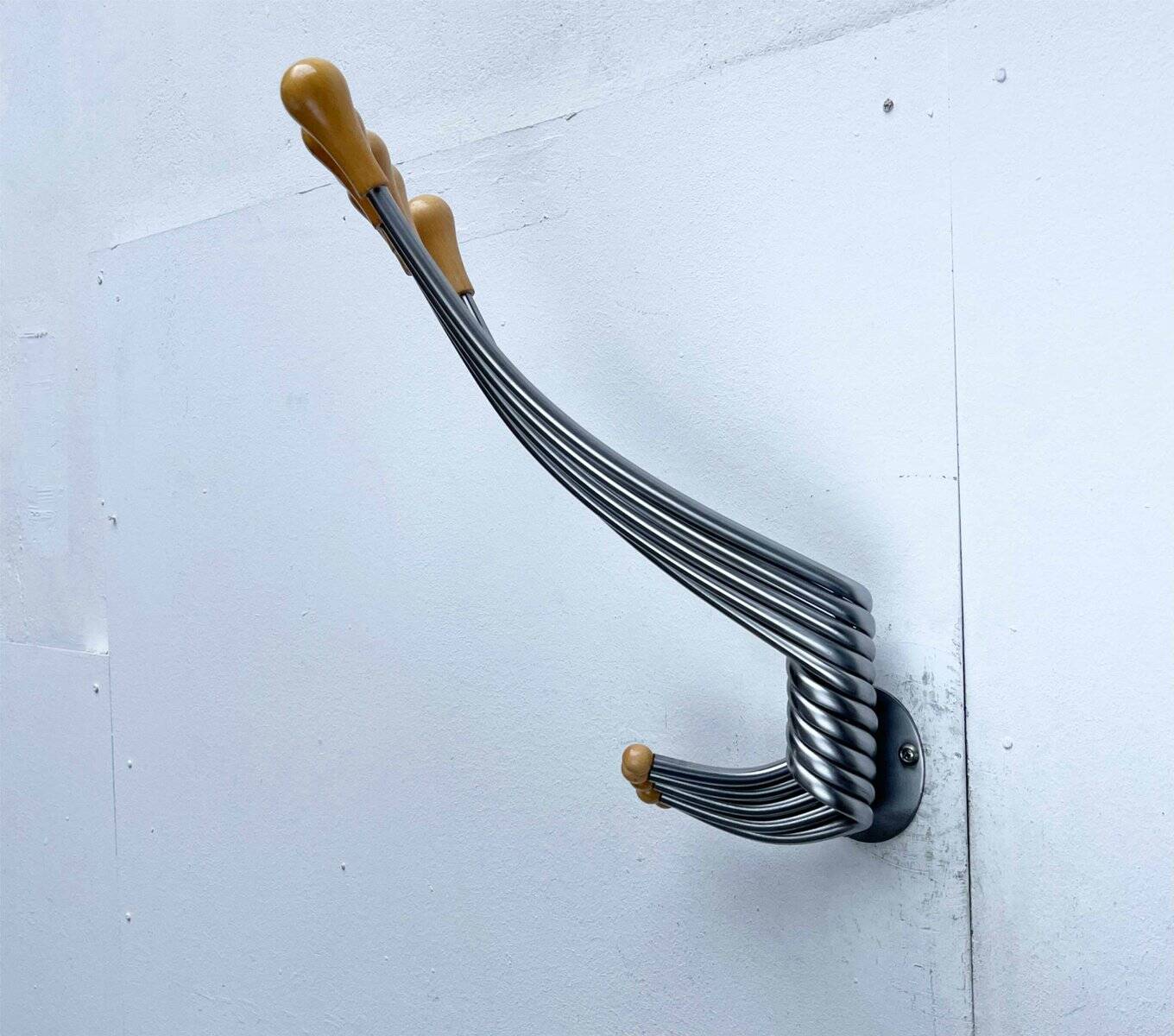 Postmodern Italian Wall Hook Octopus by J. De Pas, P. Lomazzi and D. D'Urbino for Zanotta, 1990s