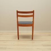 Set of six teak chairs, Danish design, 1970s, designer: Poul M. Volther