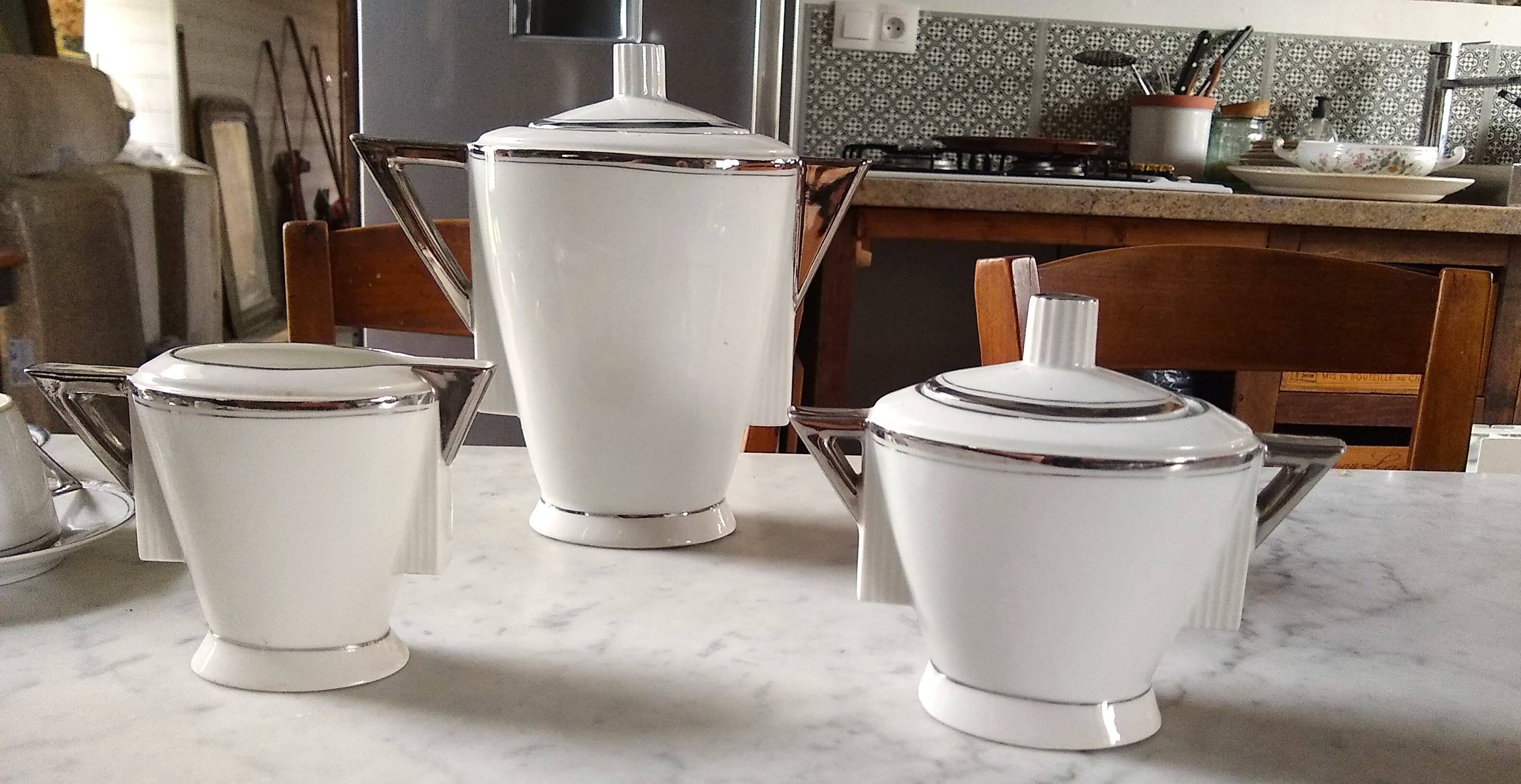 Art Deco coffee service from the 1930s