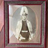 Photo ancienne Soldat Alsacien en Garde Impérial Prussien