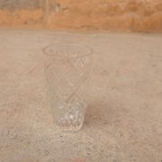 Vintage vase in cut crystal