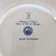 Set of 8 Raynaud Limoges porcelain plates