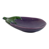 Ceramic eggplant emptier by Aegitna Vallauris