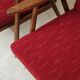 Pair of burgundy boomerang armchairs Antonin Suman Ton Bystrice (Thonet)