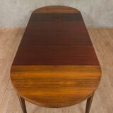 Rosewood extendable dining table by Severin Hansen for Haslev Møbelsnedkeri, 1960s