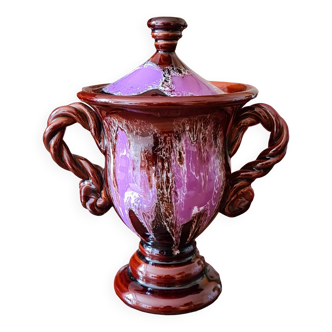 Very pretty pot with Vallauris lid