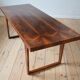 Table basse en bois de rose brésilien, années 1960
