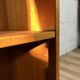 Bibliothèque scandinave vintage en teck signée Denka, années 60