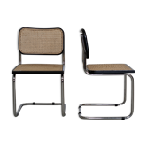 Pair of chairs Cesca B32 Marcel Breuer - 70s