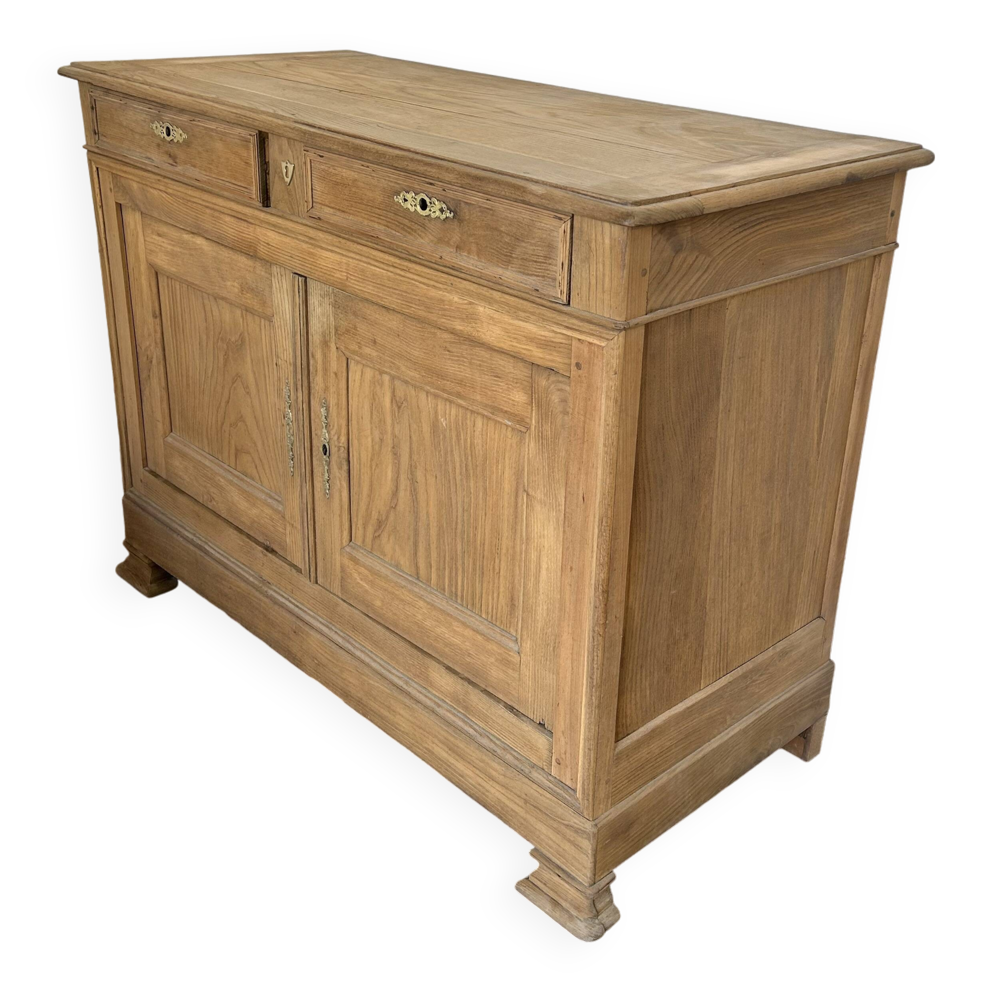 Solid stripped oak sideboard