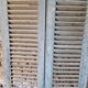 Paire de volets anciens persiennes bois