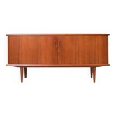 Mid-Century Danish Teak Tambour Sideboard, 1960s