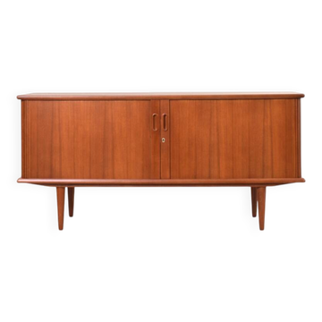 Mid-Century Danish Teak Tambour Sideboard, 1960s