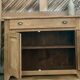 Old Parisian buffet in raw solid oak